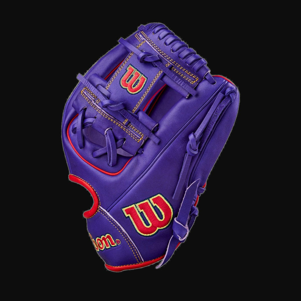 Wilson Limited Edition Big League Chew Ground Ball Grape 1786 A2000 11.5" Baseball Glove [bgblk]