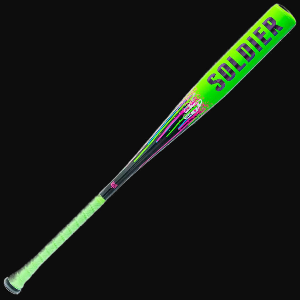 Soldier 2026 Tank Drip Collection 1-Piece -3 BBCOR Alloy Baseball Bat [bgblk]