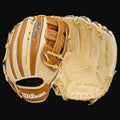 Wilson A1000 1750 Model 12.5" Baseball Outfield Glove [bgblk]