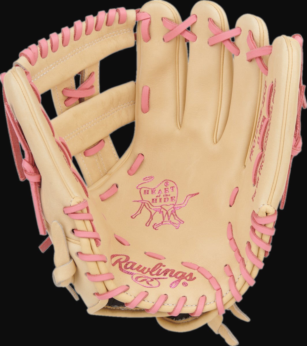Rawlings Heart of the Hide PRO120SB-32CP Model 12" Fastpitch Softball Glove [bgblk]