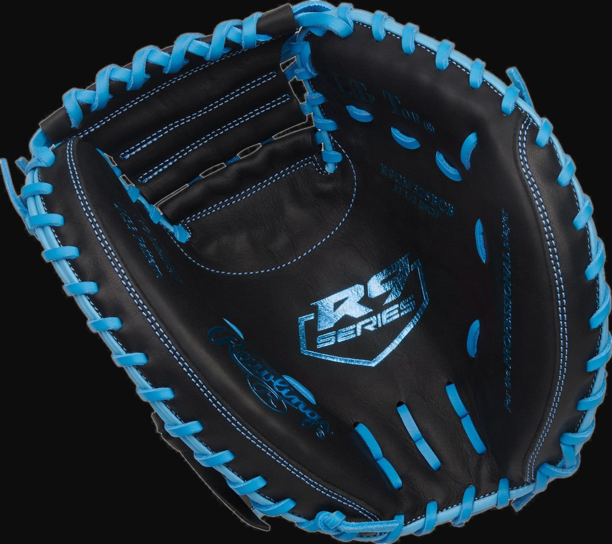 Rawlings R9 Series R9CM325BCB Model 32.5" Baseball Catcher's Mitt [bgblk]