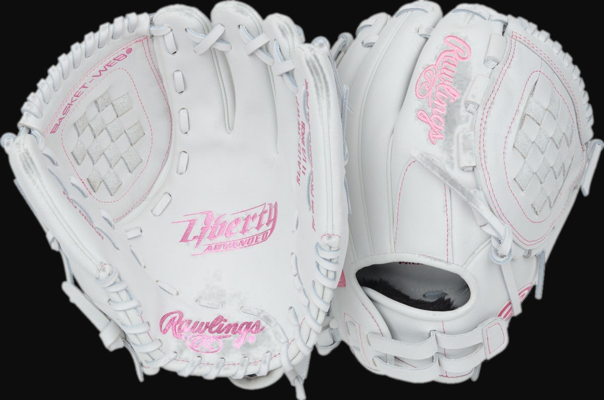 Rawlings Liberty Advanced Series RLA115-3WWP Model 11.5" Fastpitch Softball Glove [bgblk]