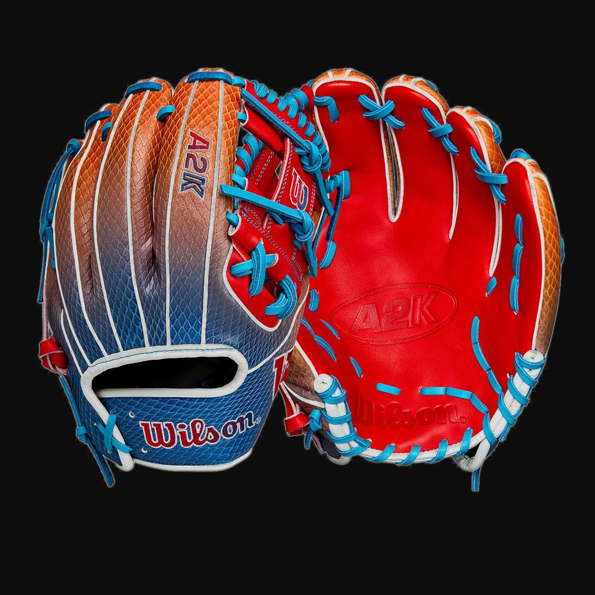 Wilson Summer 2025 A2K 1786 Model 11.5" Infield Baseball Glove [bgblk]
