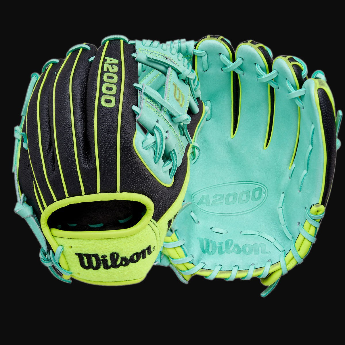 Wilson A2000 Limited Edition The Open1786 Model 11.5 Baseball Infield Glove [bgblk]