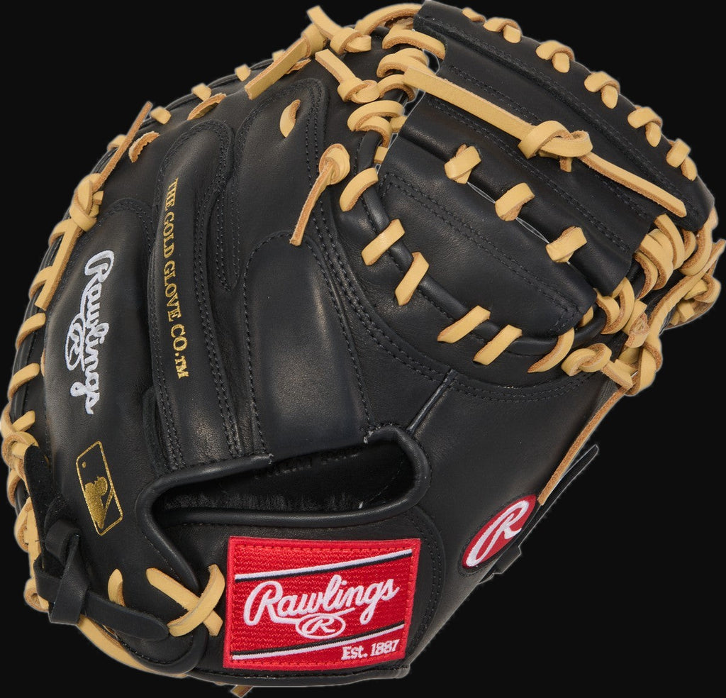 Rawlings R9 Series R9CMU-23BC Model 32" Baseball Catcher's Mitt [bgblk]