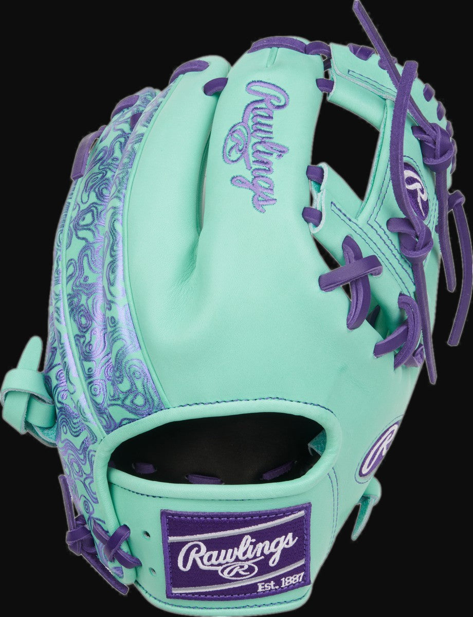 Rawlings Heart of the Hide PROR204-2MPU Model 11.5" Baseball Infield Glove [bgblk]