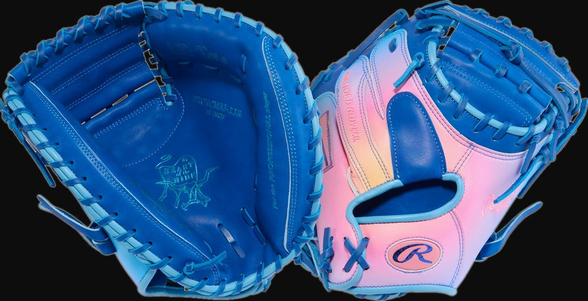 Rawlings Heart of the Hide Funburst 2.0 PRORCM33-23R Model 33" Baseball Catcher's Mitt [bgblk]