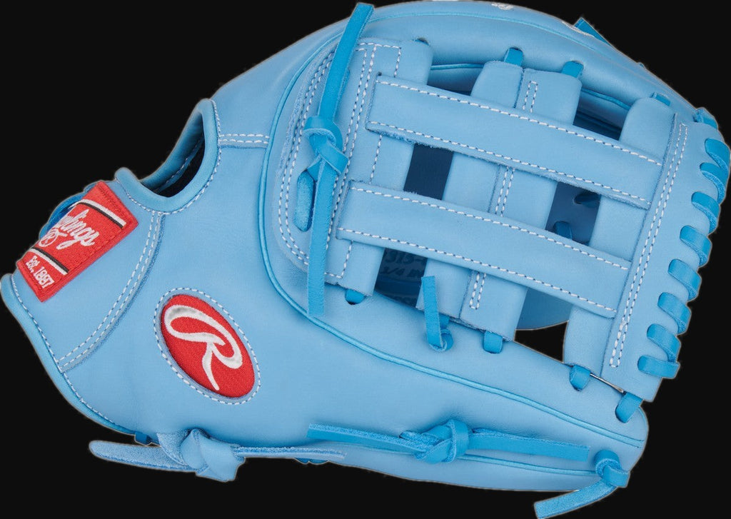 Rawlings R9 Series R9315-6CB Model 11.75" Baseball Infield Glove [bgblk]