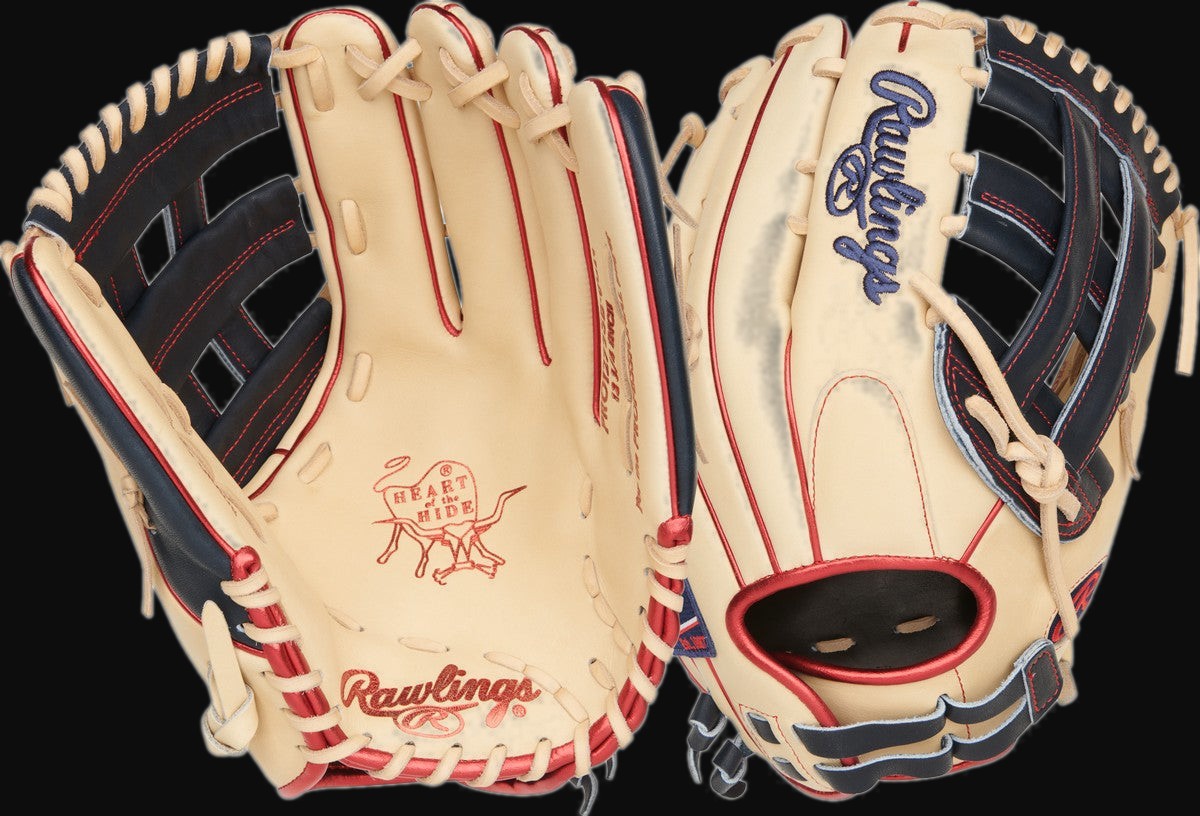 Rawlings Heart of the Hide PRO1275SB-6CN 12.75" Fastpitch Softball Outfield Glove [bgblk]