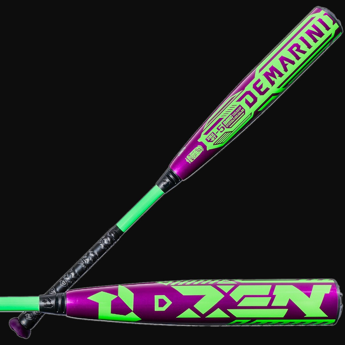 DeMarini 2027 Zen -5 USSSA 2-Piece Composite Baseball Bat [bgblk]