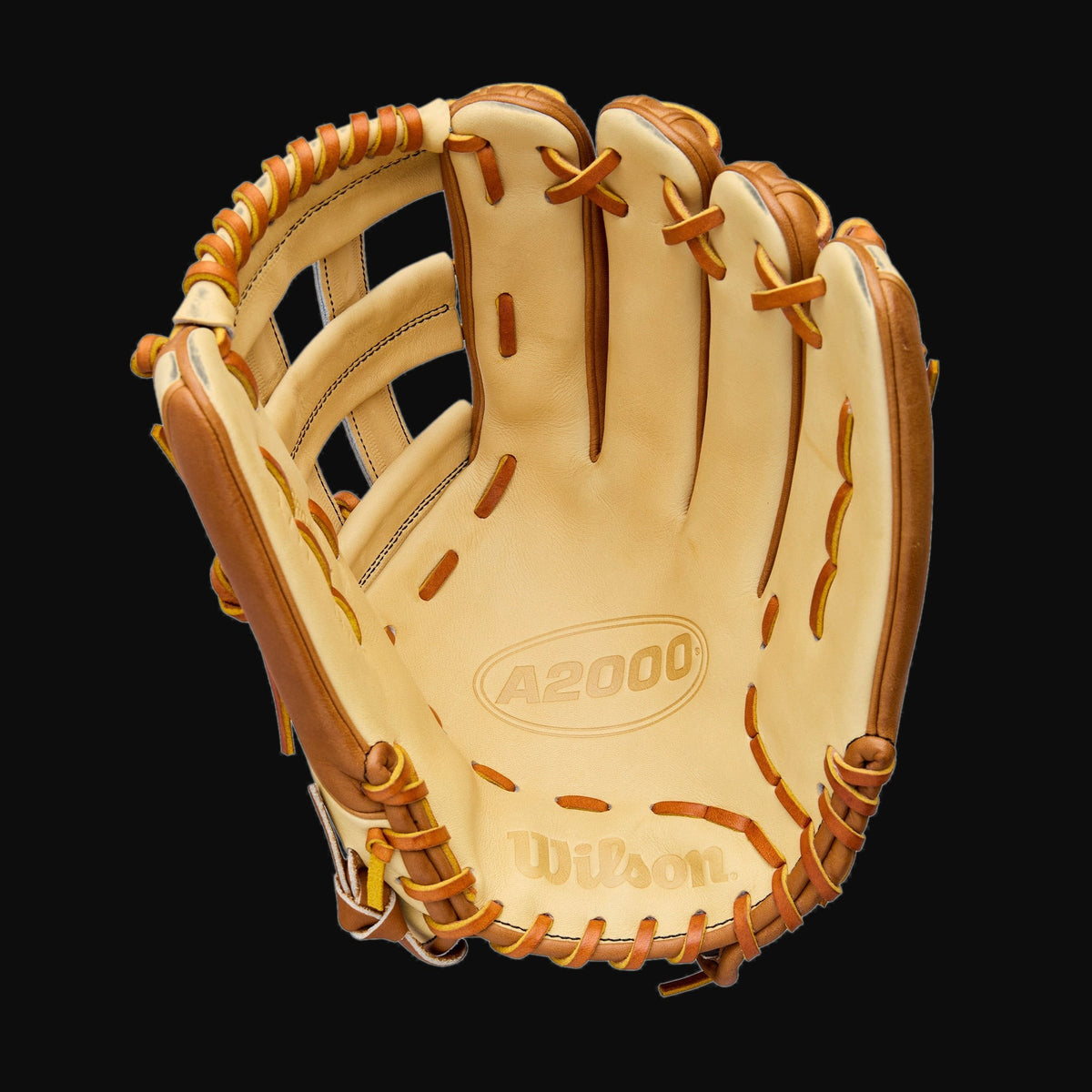 Wilson A2000 Classic 1777 Tan Model 12.75" Baseball Outfield Glove [bgblk]