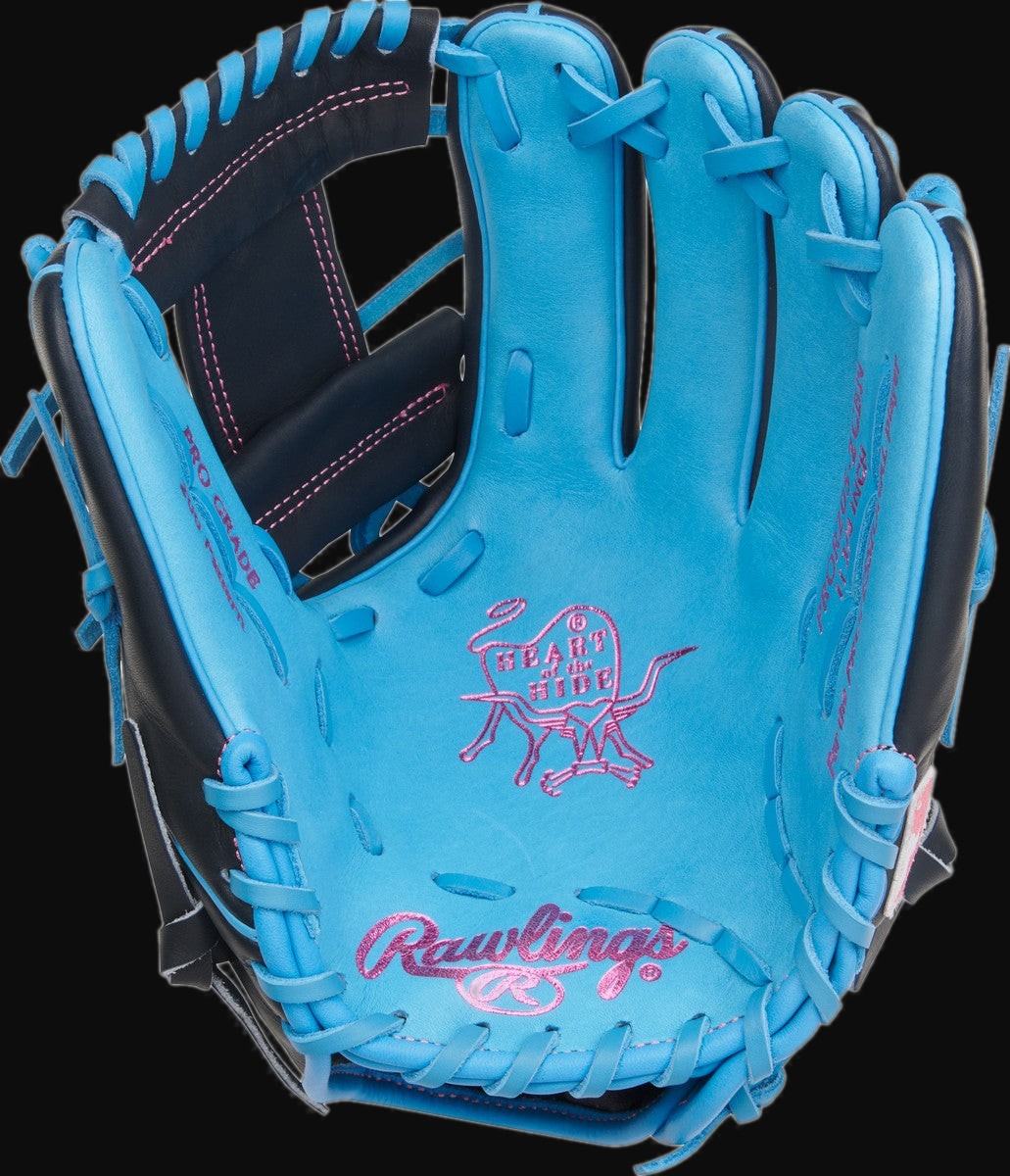 Rawlings Heart of the Hide PROR205-2CBN Model 11.75" Baseball Infield Glove [bgblk]