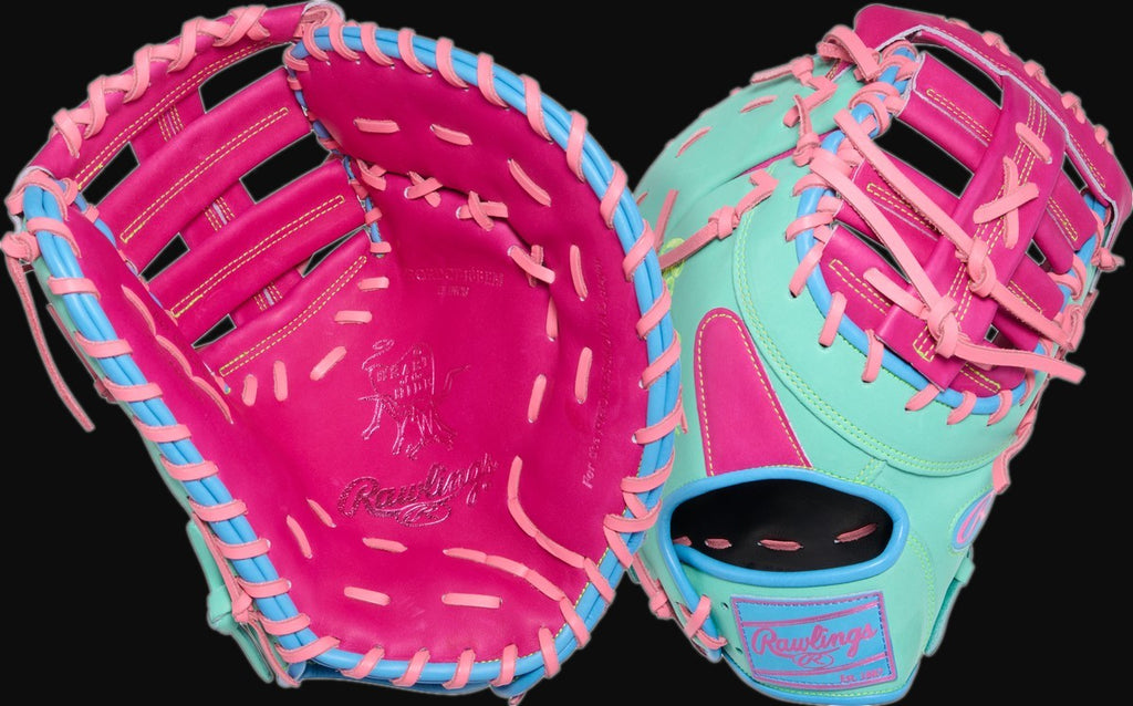 Rawlings Heart of the Hide ColorSync 10.0 PRORDCT-10BEM Model 13" Baseball First Base Mitt [bgblk]