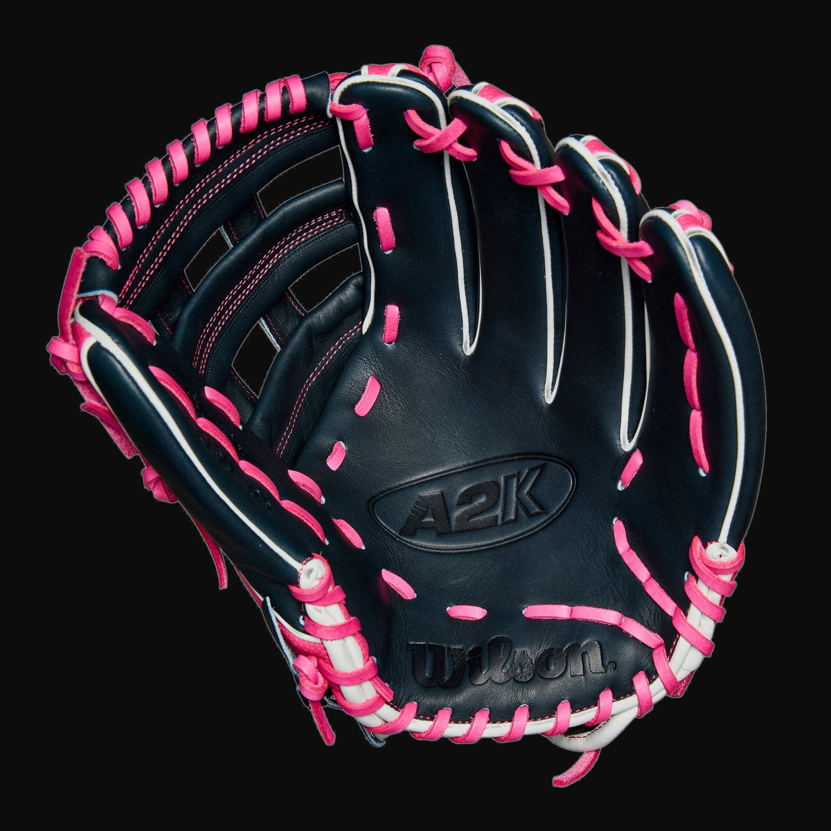 Wilson Summer 2025 A2K 1750 Model 12.5" Outfield Baseball Glove [bgblk]