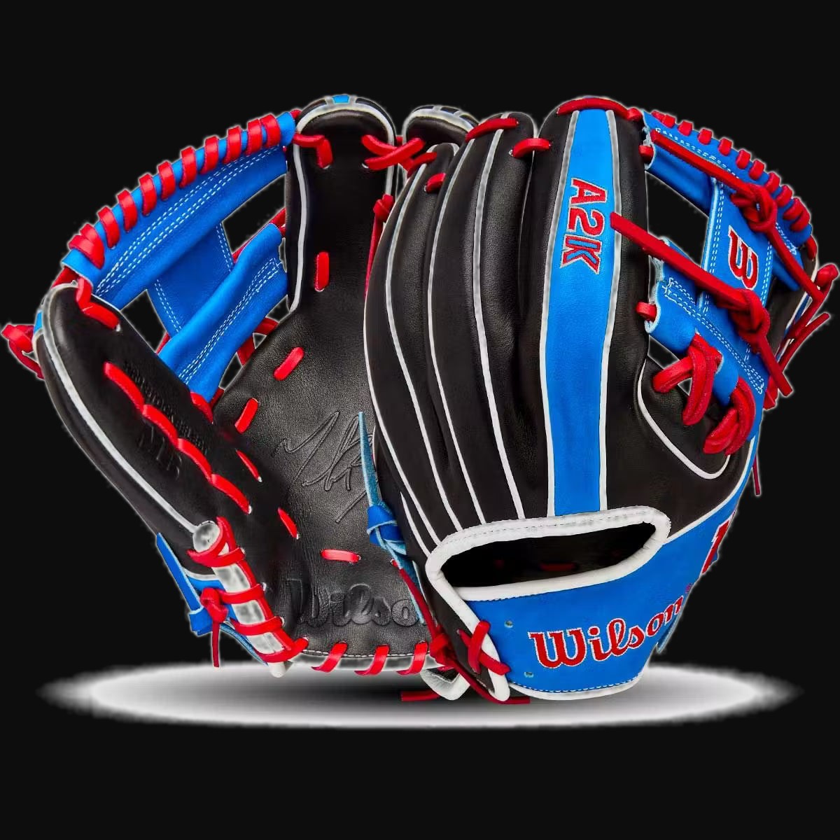 Wilson Fall 2025 A2K MB1175 Mookie Betts Game Model 11.75" Infield Baseball Glove [bgblk]