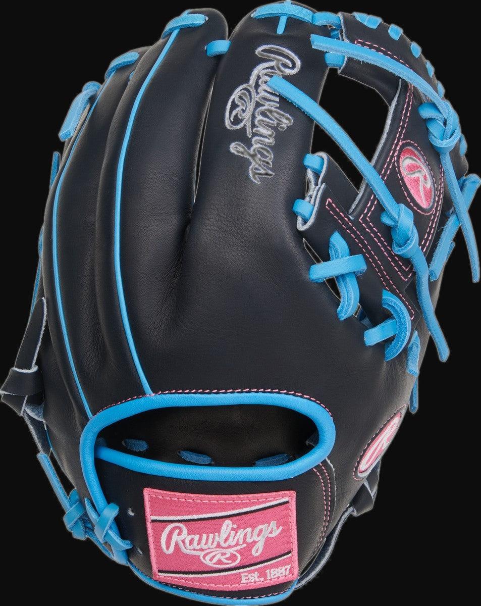 Rawlings Heart of the Hide PROR205-2CBN Model 11.75" Baseball Infield Glove [bgblk]