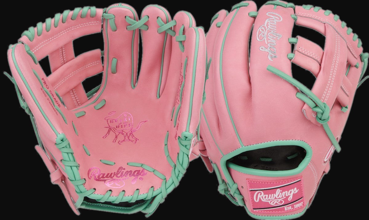 Rawlings Heart of the Hide PROR205-1PM Model 11.75" Baseball Infield Glove [bgblk]