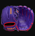 Wilson Limited Edition Big League Chew Ground Ball Grape 1786 A2000 11.5" Baseball Glove [bgblk]