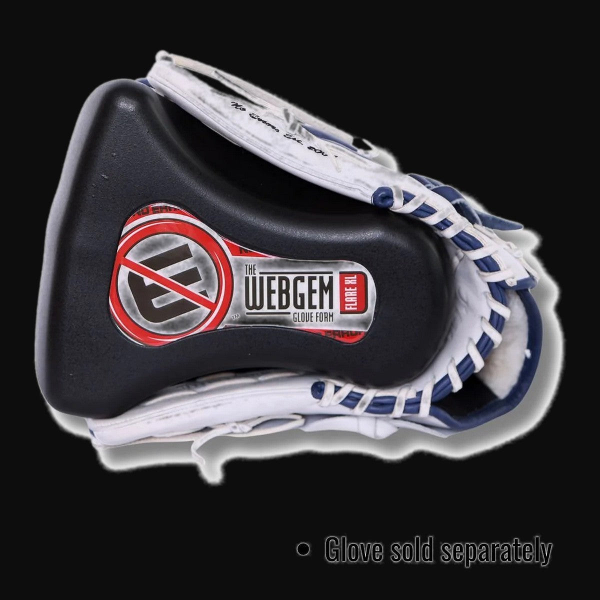 No Errors Webgem Flare XL Outfield Glove Care [bgblk]