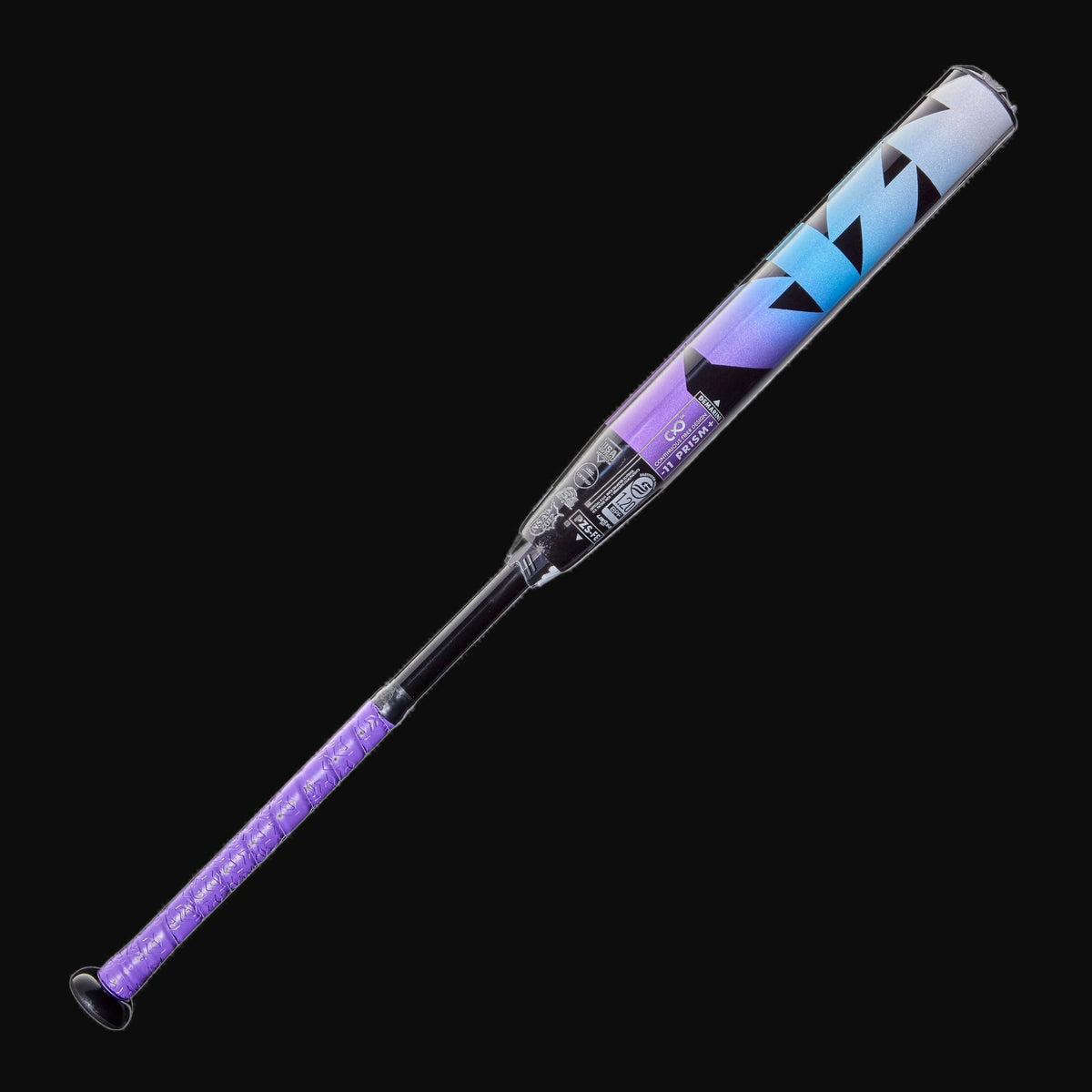 DeMarini 2026 Prism+ 2-Piece Composite 2-1/4" Barrel -11 Fastpitch Bat [bgblk]