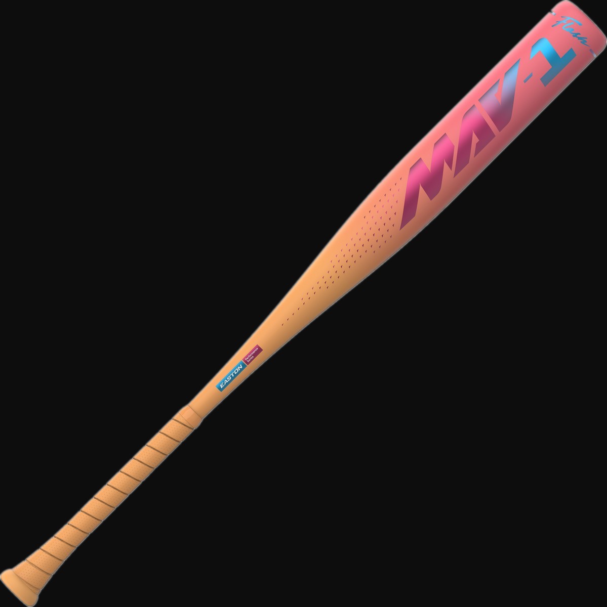 Easton 2026 MAV1 Flash 1-Piece -3 BBCOR Baseball Bat [bgblk]