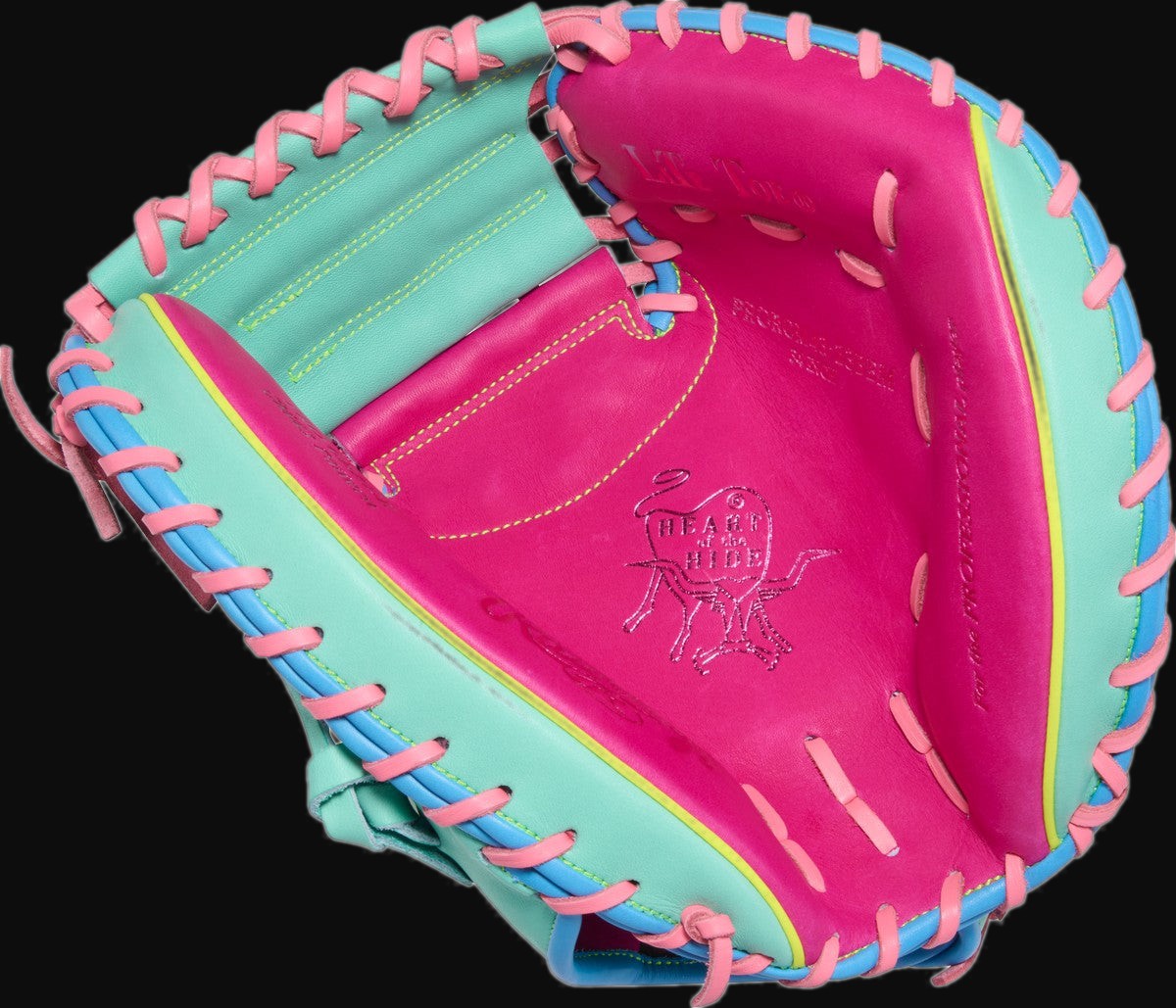 Rawlings Heart of the Hide ColorSync 10.0 PRORCM43-23BEM Model 34" Baseball Catcher's Mitt [bgblk]