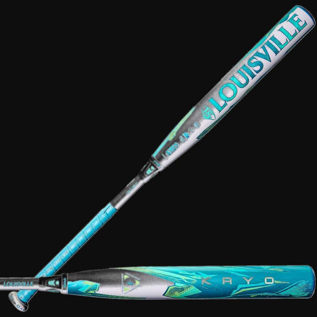 Louisville Slugger 2026 Kryo -8 2-Piece 2-1/4" Barrel Fastpitch Softball Bat [bgblk]