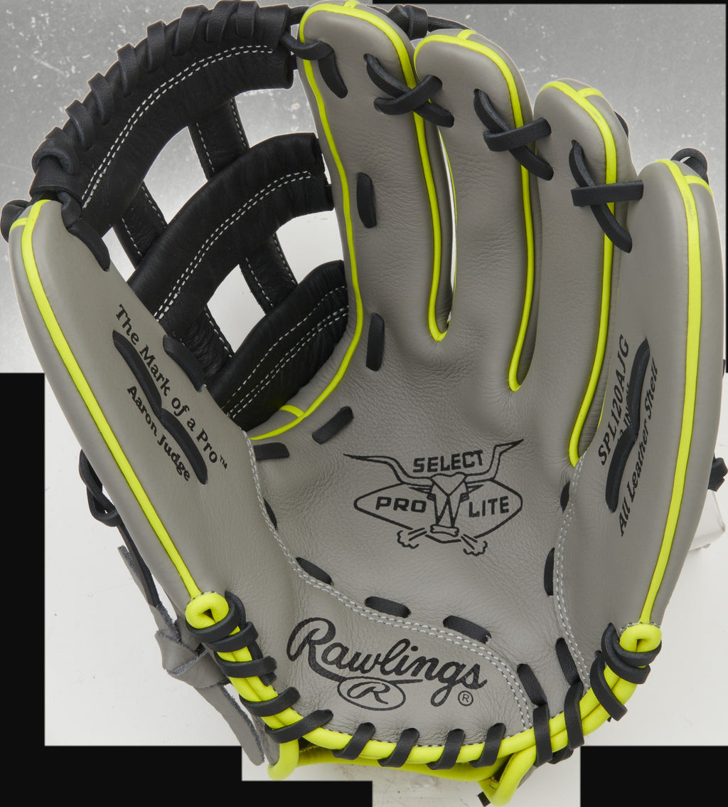 Rawlings Select Pro Lite SPL120AJG Aaron Judge Model 12" Youth Baseball Glove [bgblk]