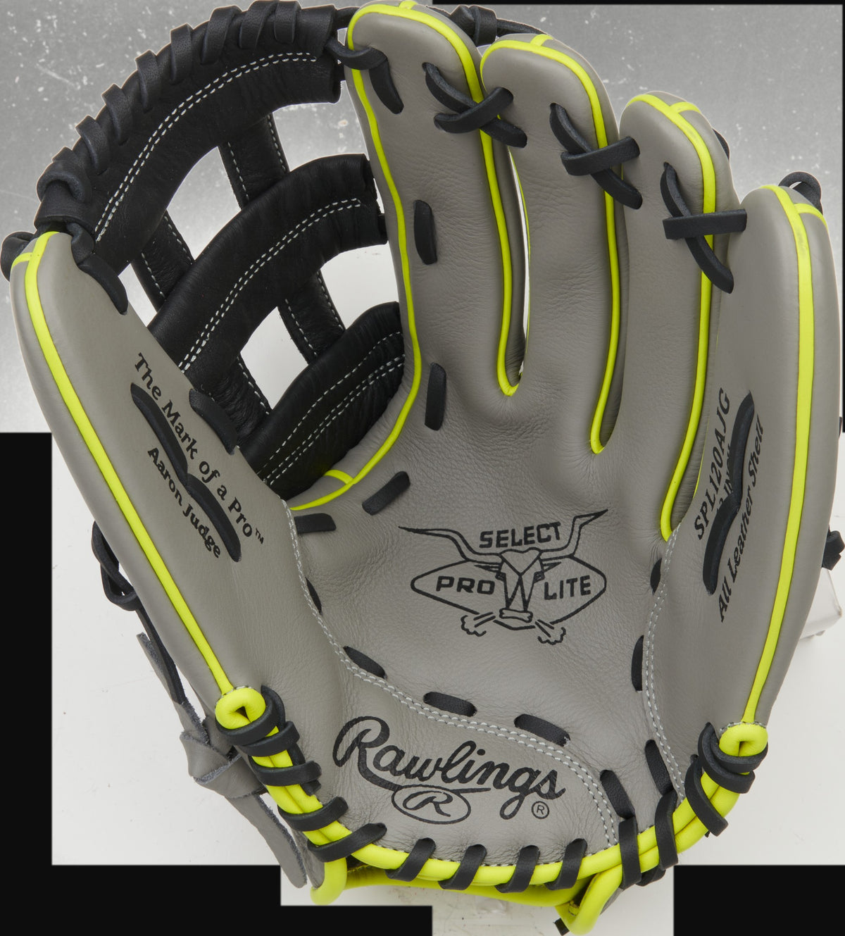 Rawlings Select Pro Lite SPL120AJG Aaron Judge Model 12" Youth Baseball Glove [bgblk]