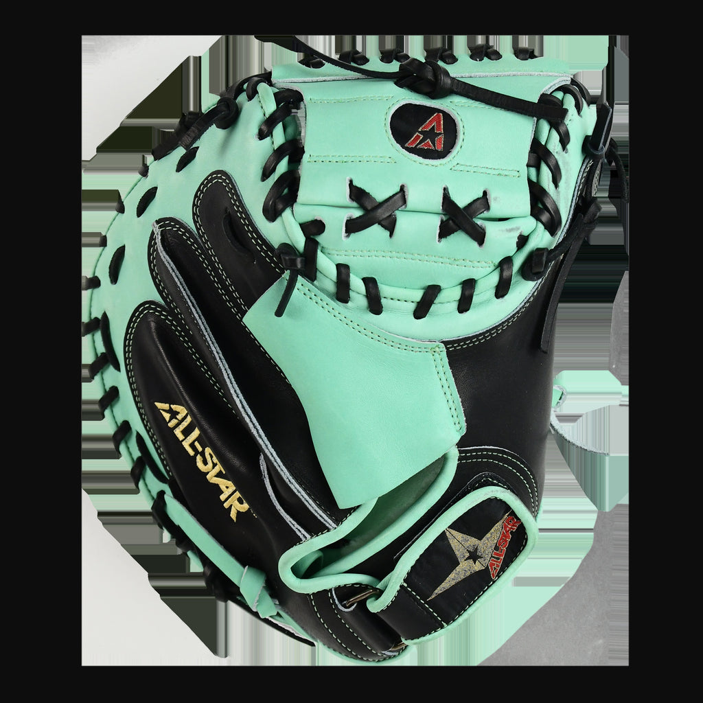 All-Star Pro-Elite 34" Professional Catching Mitt Throws Right [bgblk]