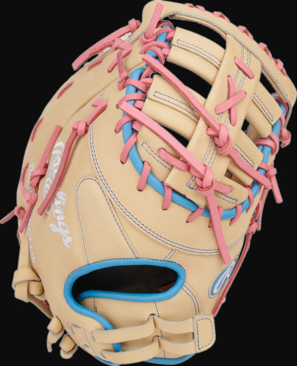 Rawlings Heart of the Hide PRODCTSB-10CCB Model 13" Fastpitch Softball First Base Mitt [bgblk]