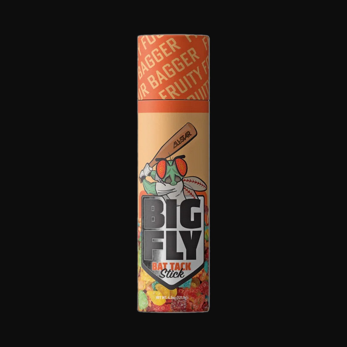All-Star Big Fly Fruity Four Bagger Scented Bat Grip Stick [bgblk]