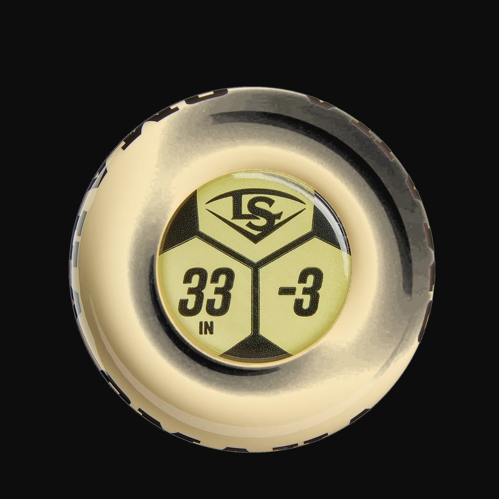 Louisville Slugger 2026 Omaha 1-Piece Alloy 2-5/8" Barrel -3 BBCOR Baseball Bat [bgblk]