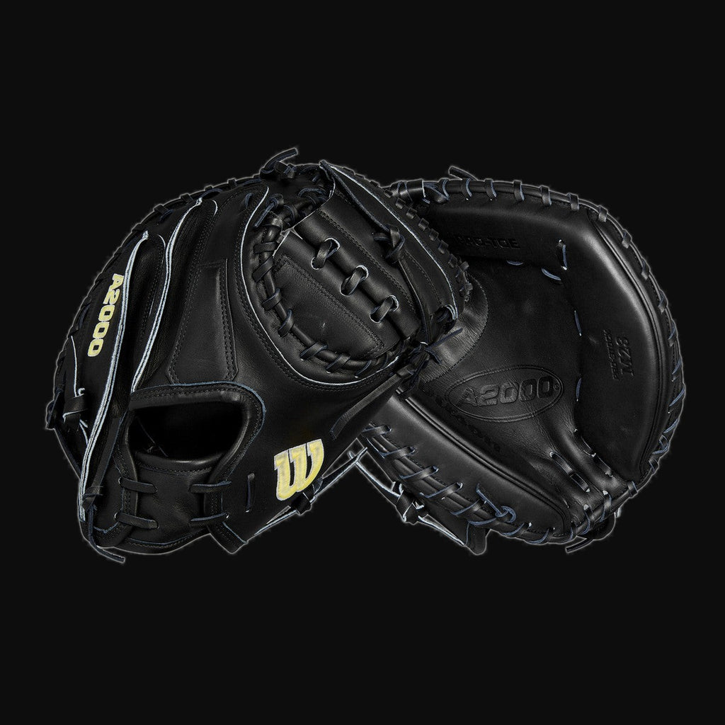 Wilson A2000 M23 Glove Day Series Black Edition 33.5" Baseball Catchers Mitt [bgblk]