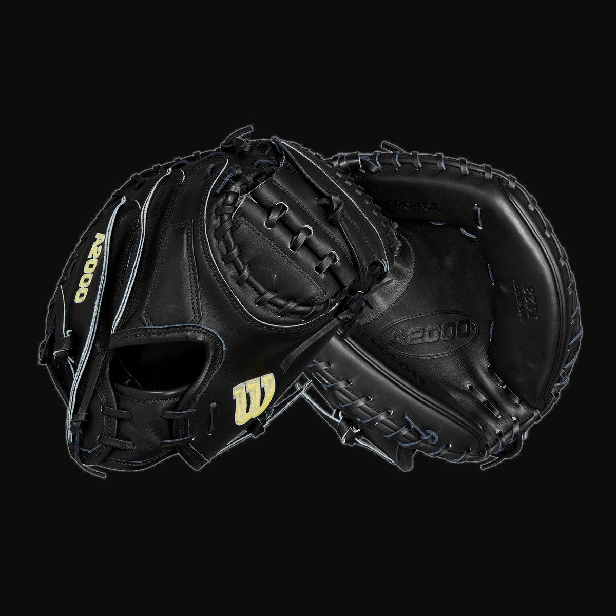 Wilson A2000 M23 Glove Day Series Black Edition 33.5" Baseball Catchers Mitt [bgblk]