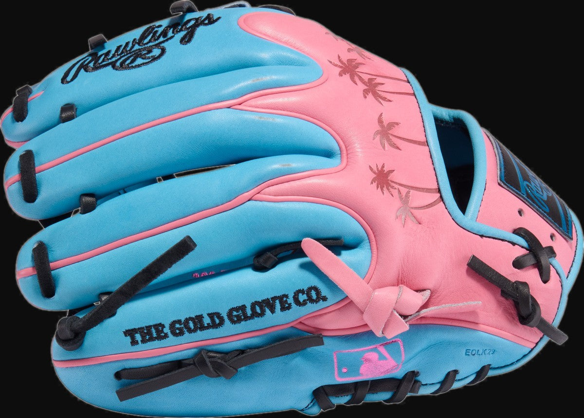 Rawlings Heart of the Hide ColorSync 10.0 PROR204W-2CBP Model 11.5" Baseball Infield Glove [bgblk]