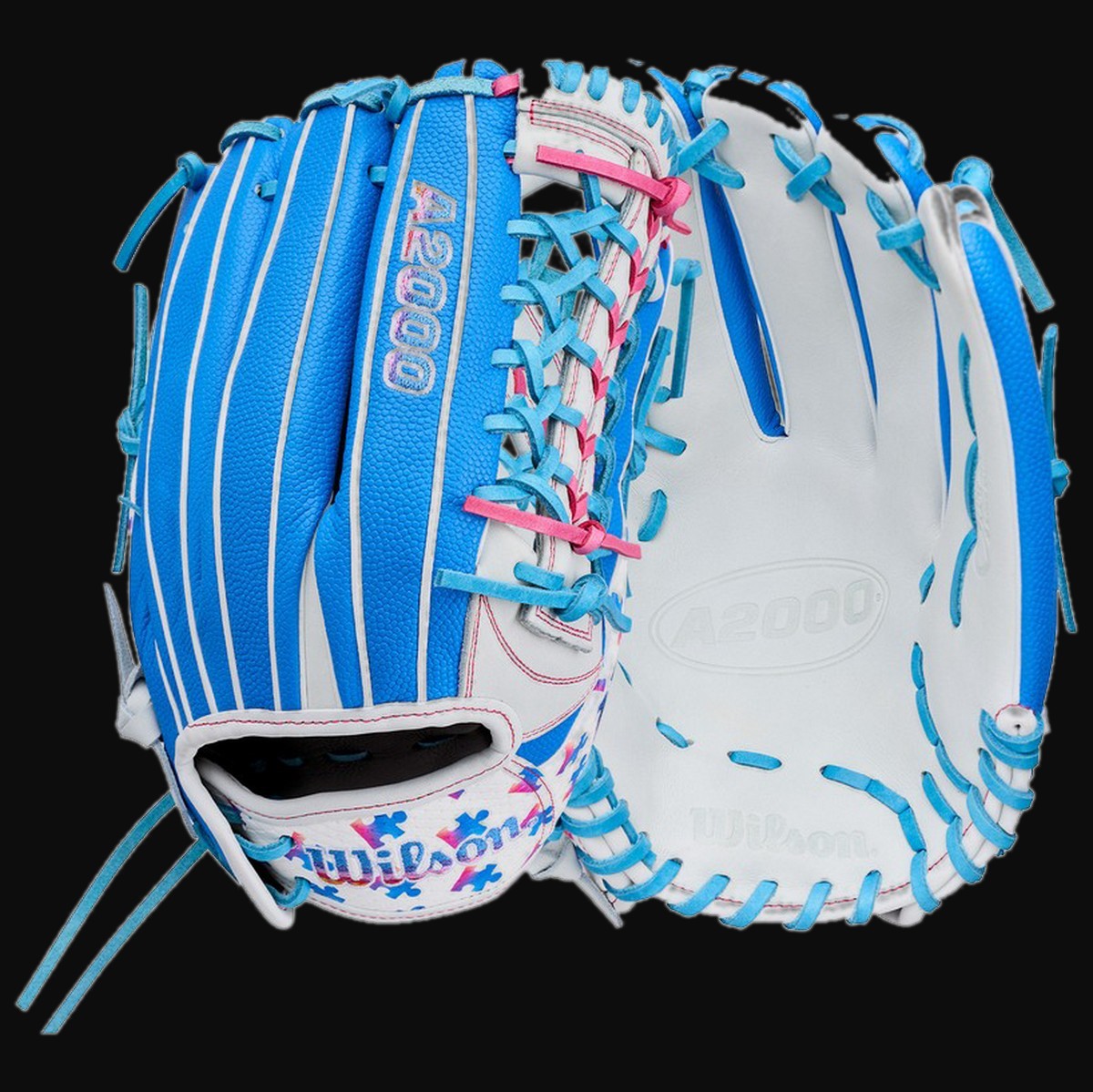 Wilson A2000 2026 Love the Moment FPT125 Model 12.5" Outfield Fastpitch Glove [bgblk]