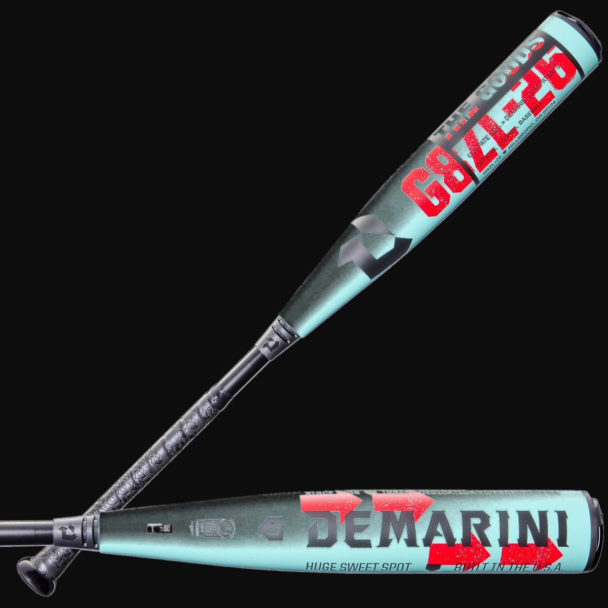 DeMarini 2026 The Goods 2-Piece Composite 2-3/4" Barrel -8 USSSA Baseball Bat [bgblk]