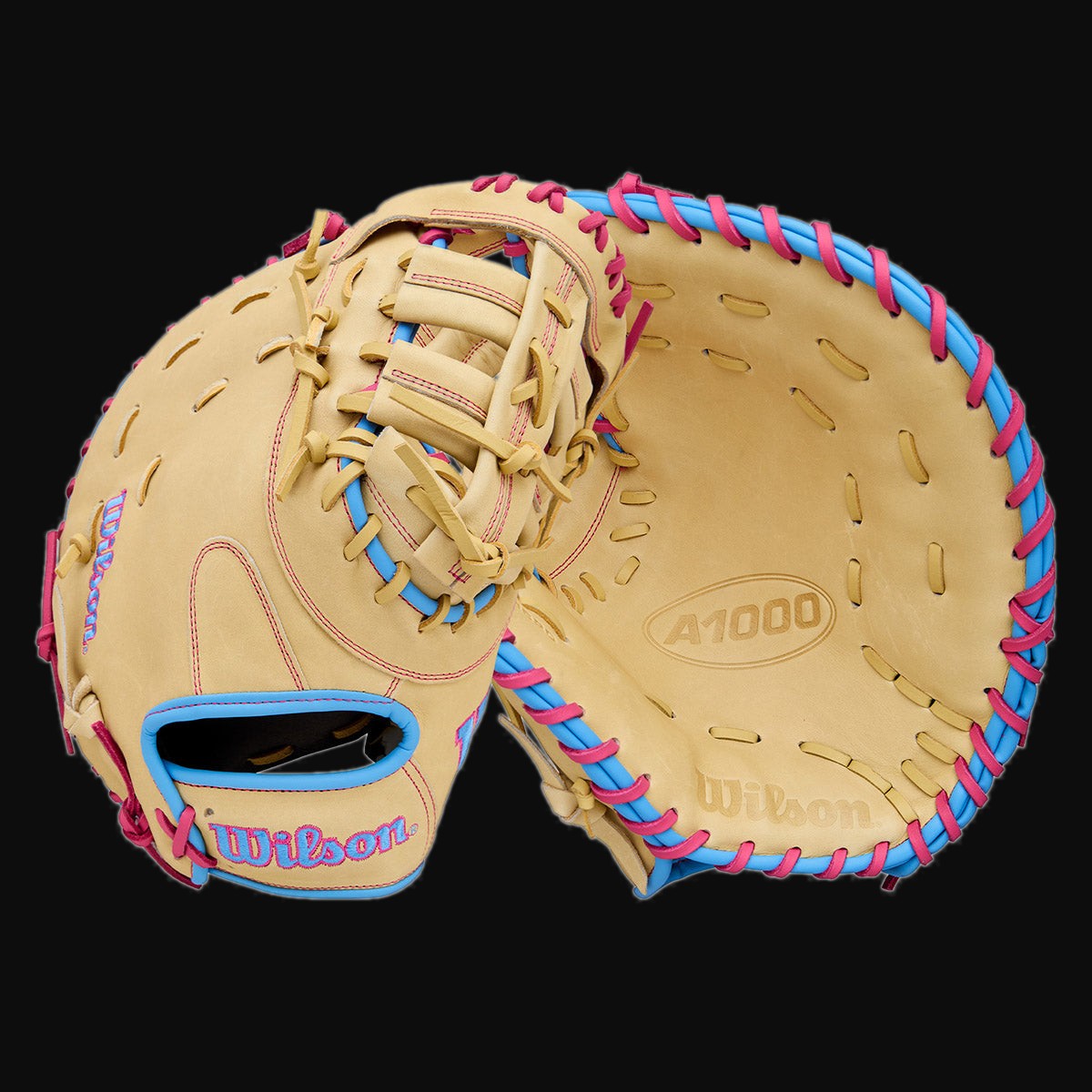 Wilson A1000 1620 Model 12.5" Baseball First Base Mitt [bgblk]