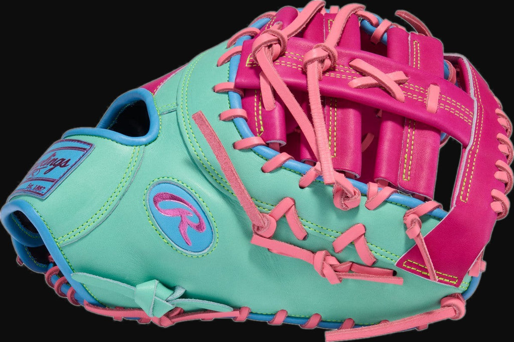 Rawlings Heart of the Hide ColorSync 10.0 PRORDCT-10BEM Model 13" Baseball First Base Mitt [bgblk]