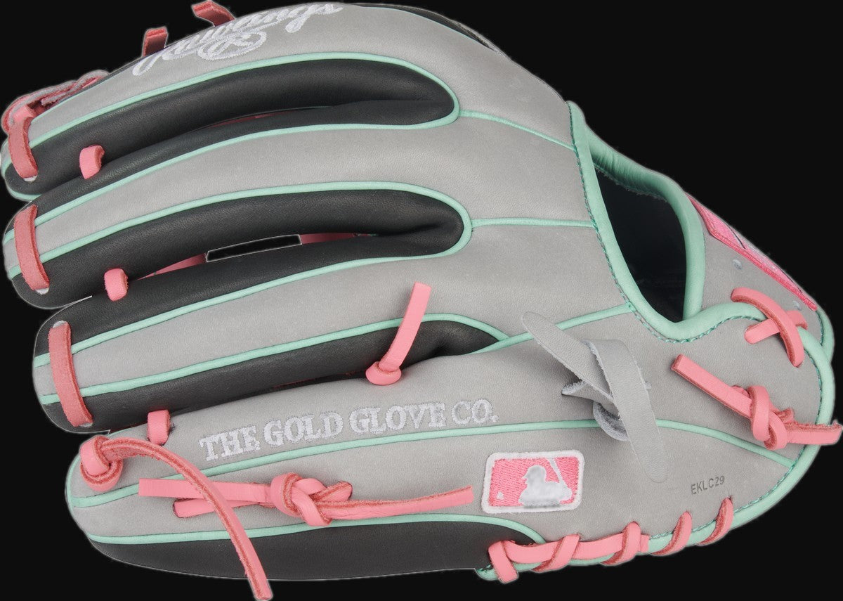 Rawlings Heart of the Hide PROR934-2DSP Model 11.5" Baseball Infield Glove [bgblk]