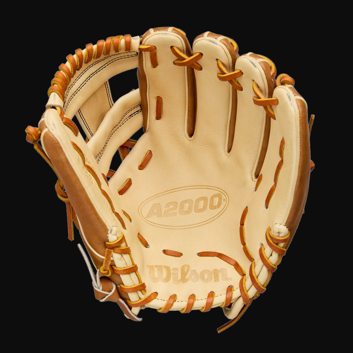 Wilson A2000 Classic 1786 Black/Blonde Model 11.5" Baseball Infield Glove [bgblk]