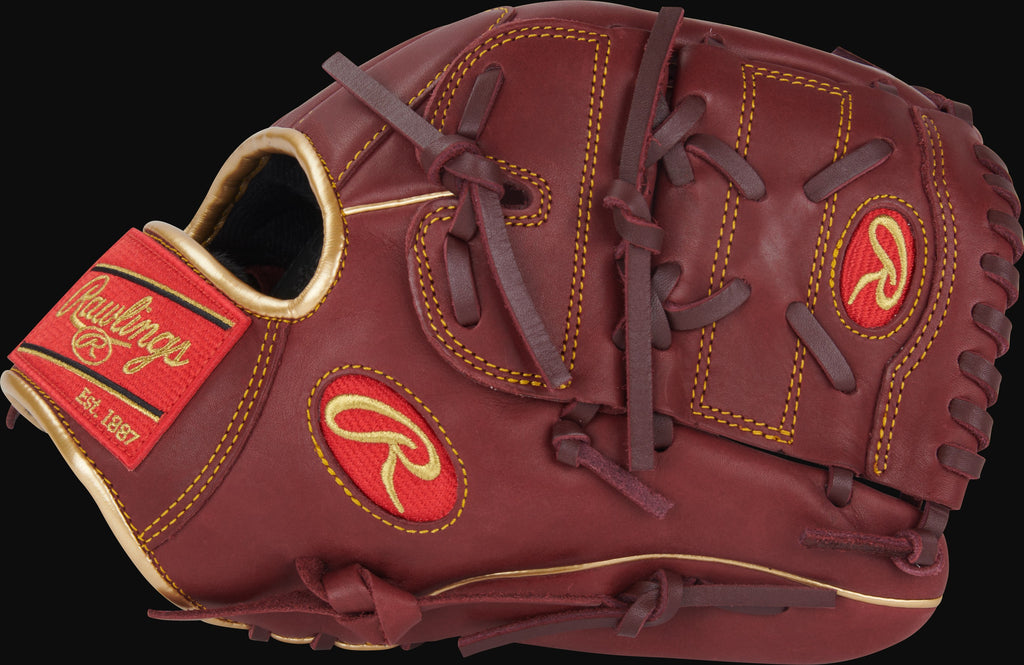 Rawlings R9 Series R9206-9SH Model 12" Baseball Pitcher Glove [bgblk]