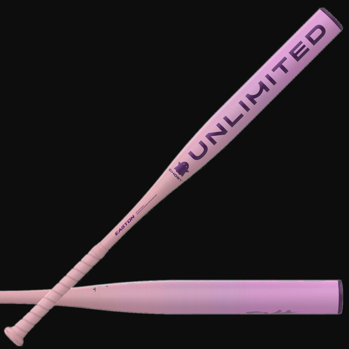 Easton 2026 Ghost Unlimited 1-Piece Double Barrel EXT Composite -11 Fastpitch Softball Bat [bgblk]