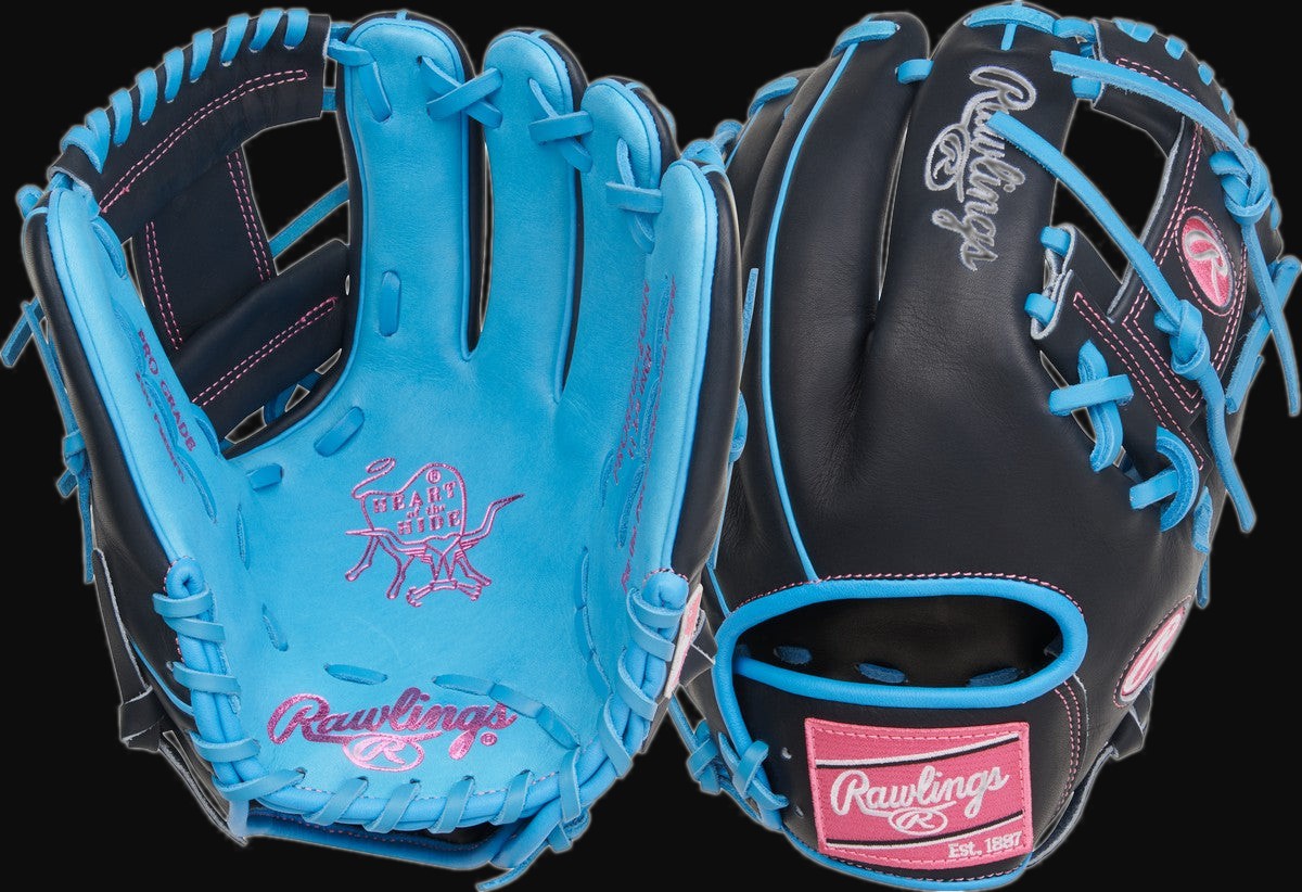 Rawlings Heart of the Hide PROR205-2CBN Model 11.75" Baseball Infield Glove [bgblk]