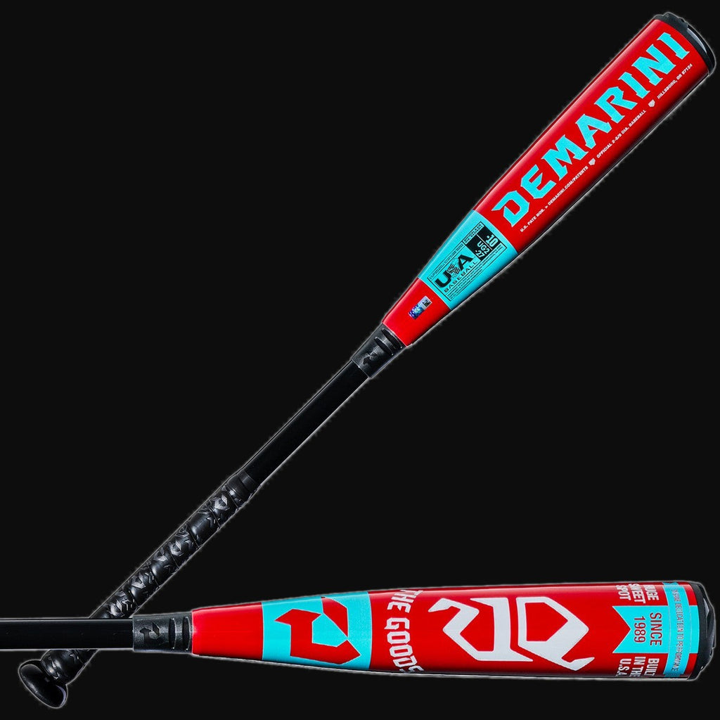 DeMarini 2027 The Goods -10 USA 2-Piece Hybrid Baseball Bat [bgblk]