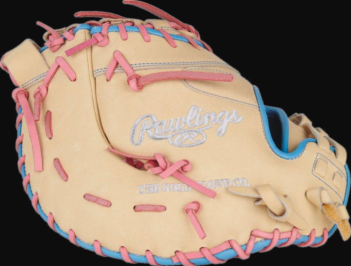 Rawlings Heart of the Hide PRODCTSB-10CCB Model 13" Fastpitch Softball First Base Mitt [bgblk]