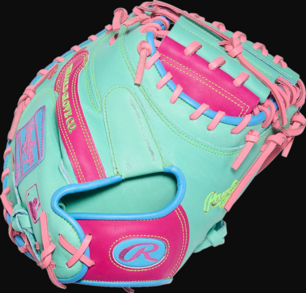 Rawlings Heart of the Hide ColorSync 10.0 PRORCM43-23BEM Model 34" Baseball Catcher's Mitt [bgblk]