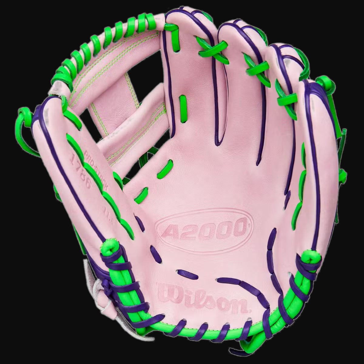 Wilson Fall 2025 A2000 1786 Model 11.5" Infield Baseball Glove [bgblk]