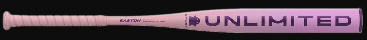 Easton 2026 Ghost Unlimited 1-Piece Double Barrel EXT Composite -8 Fastpitch Softball Bat [bgblk]